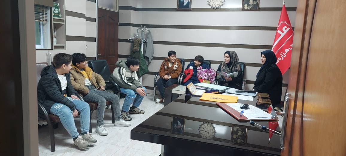 جلسه شورای دانش آموزی
